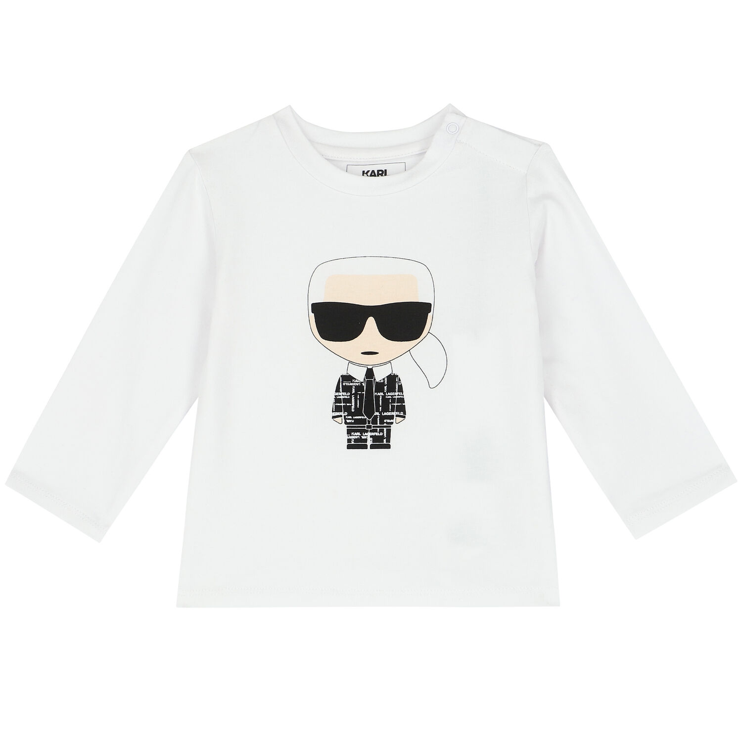 Younger Boys Black & White Logo 3-Piece Tracksuit, 1, hi-res image number null