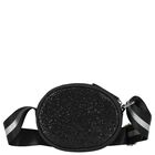 Girls Black Logo Handbag, 1, hi-res