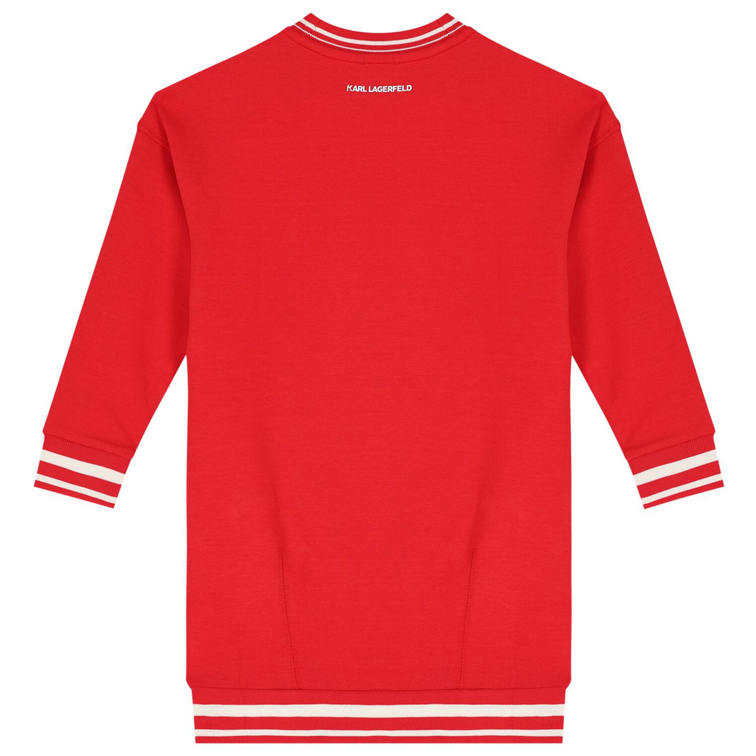 Girls Red Logo Dress, 1, hi-res image number null