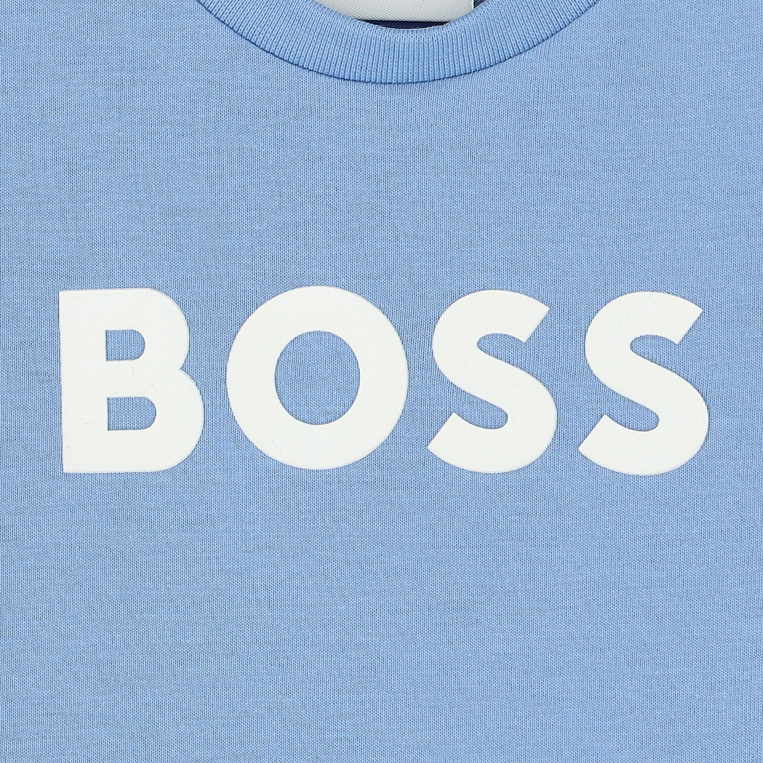 Younger Boys White Logo Polo Shirt, 1, hi-res