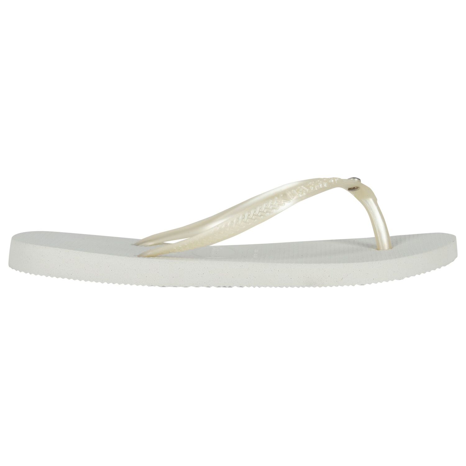 Girls Grey Logo Flip Flops, 2, hi-res