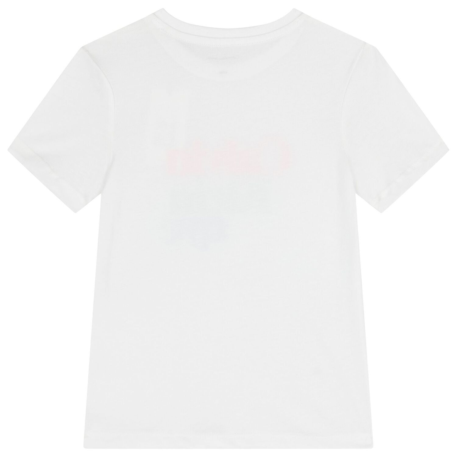 Girls White Logo T-Shirt, 2, hi-res image number null