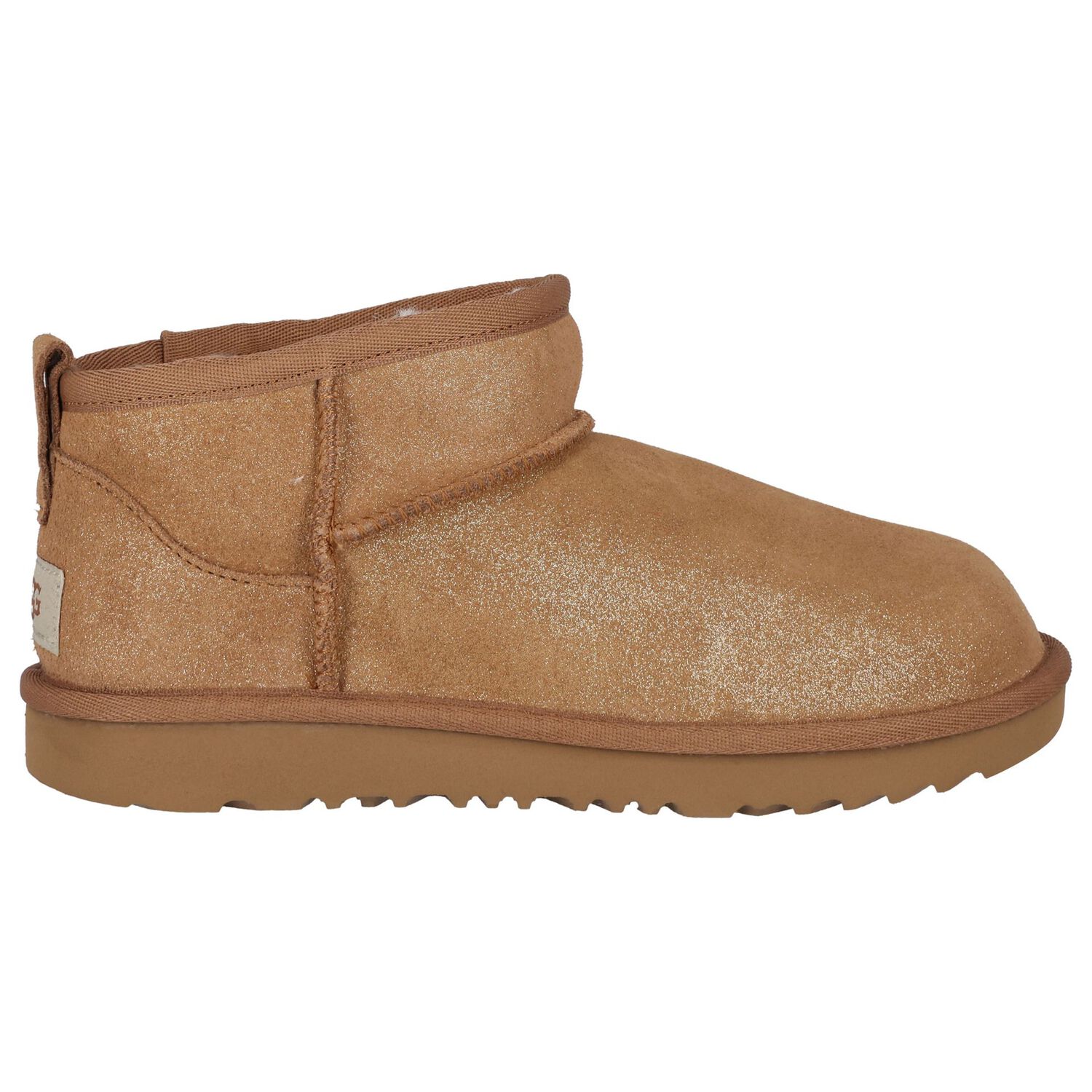Girls Chestnut Brown Classic Ultra Mini Suede Boots , 1, hi-res