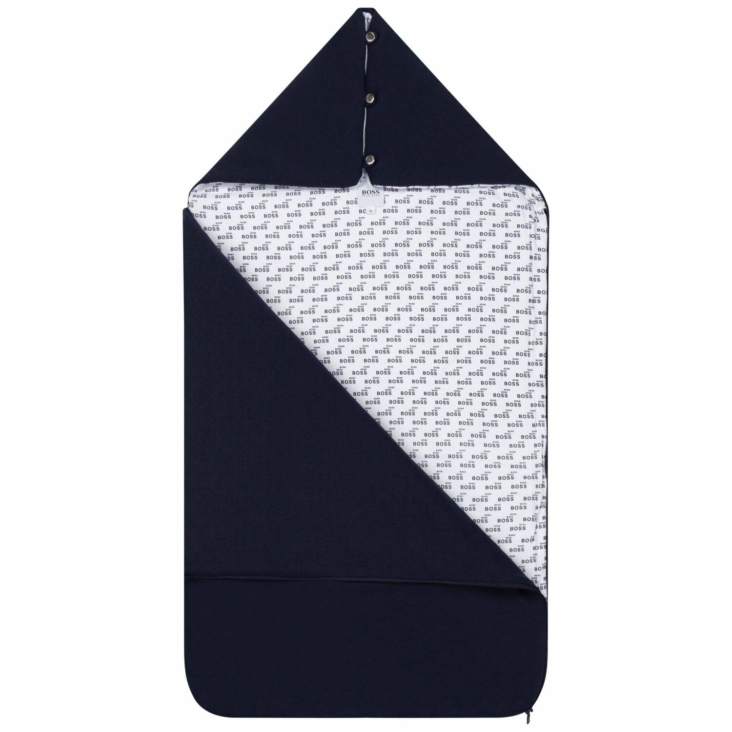 Navy Logo Baby Nest, 2, hi-res