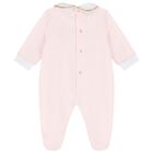 Baby Girls Pink & White Geo Map Babygrow Gift Set, 1, hi-res