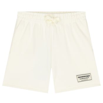 Ivory Logo Shorts