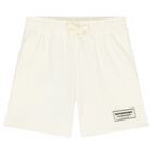 Ivory Logo Shorts, 5, hi-res
