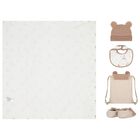 Ivory & Beige Teddy Bear Gift Set, 1, hi-res