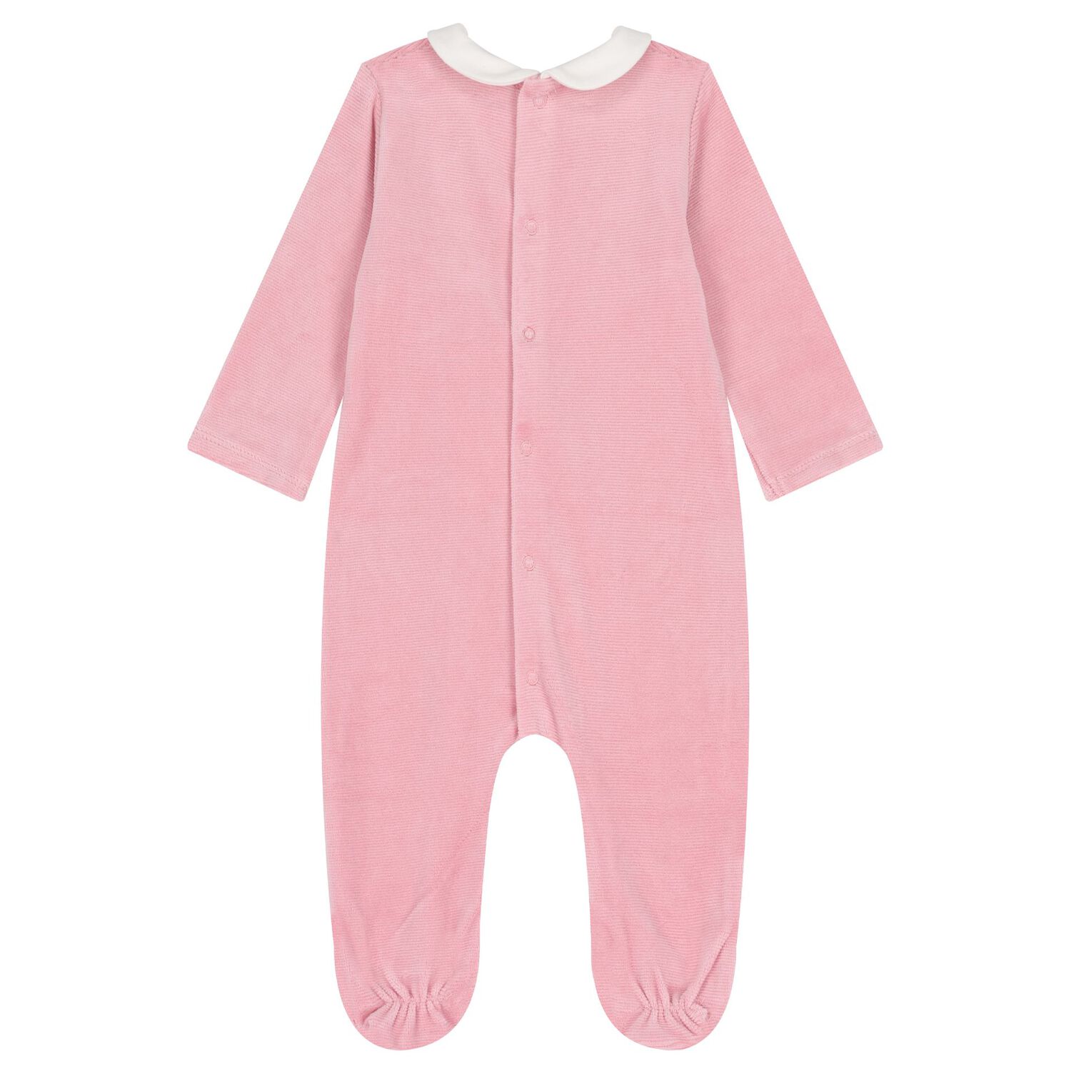 Baby Girls Pink Babygrows ( 2-Pack ), 1, hi-res