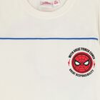 Boys Ivory Spider Man Marvel T-Shirt, 1, hi-res