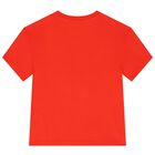 Boys Red Logo T-Shirt, 1, hi-res