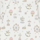 White Carousel & Hot Air Balloon Babygrow Gift Set, 1, hi-res