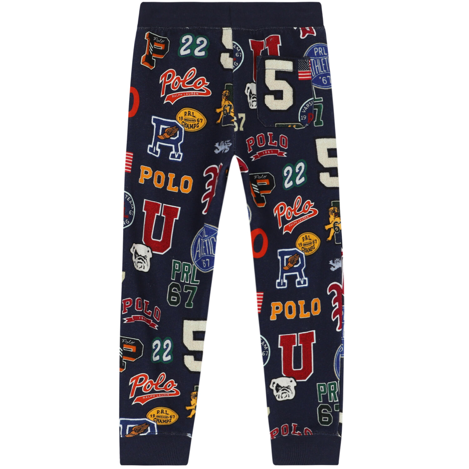 Boys Navy Logo Joggers, 1, hi-res image number null