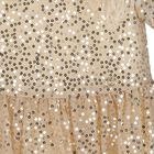 Girls Gold Sequin Tulle Dress, 1, hi-res