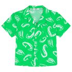 Boys Green Logo Shirt, 1, hi-res