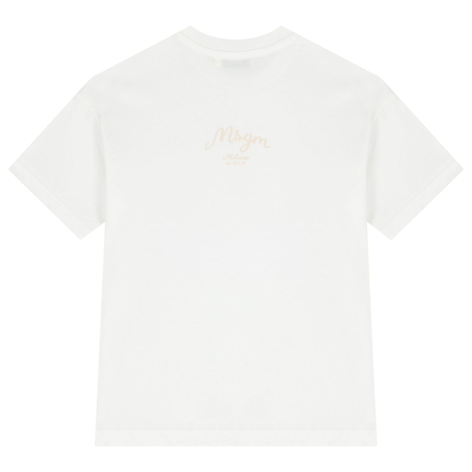 Boys Ivory Logo T-Shirt, 1, hi-res