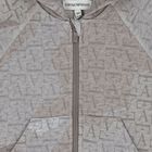 Younger Boys Grey & Beige Logo Tracksuit, 2, hi-res