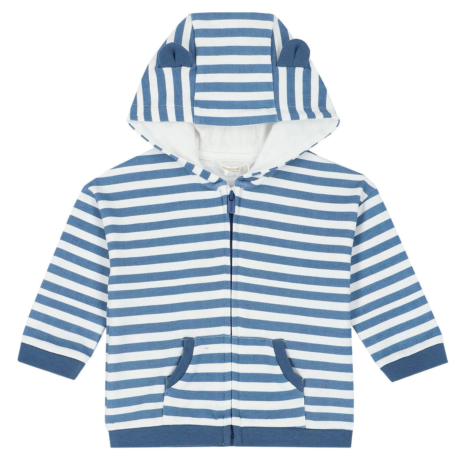 Baby Boys Blue & White Tracksuit Set (3 Piece), 1, hi-res image number null