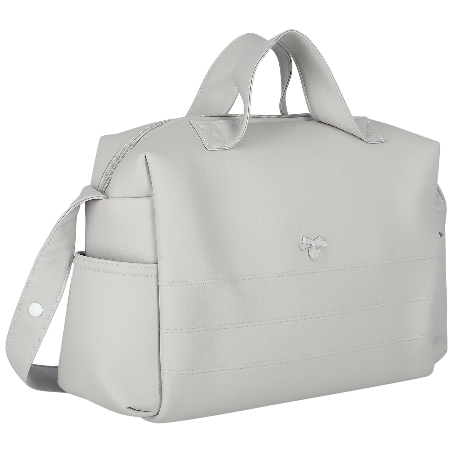 Grey Baby Changing Bag, 2, hi-res