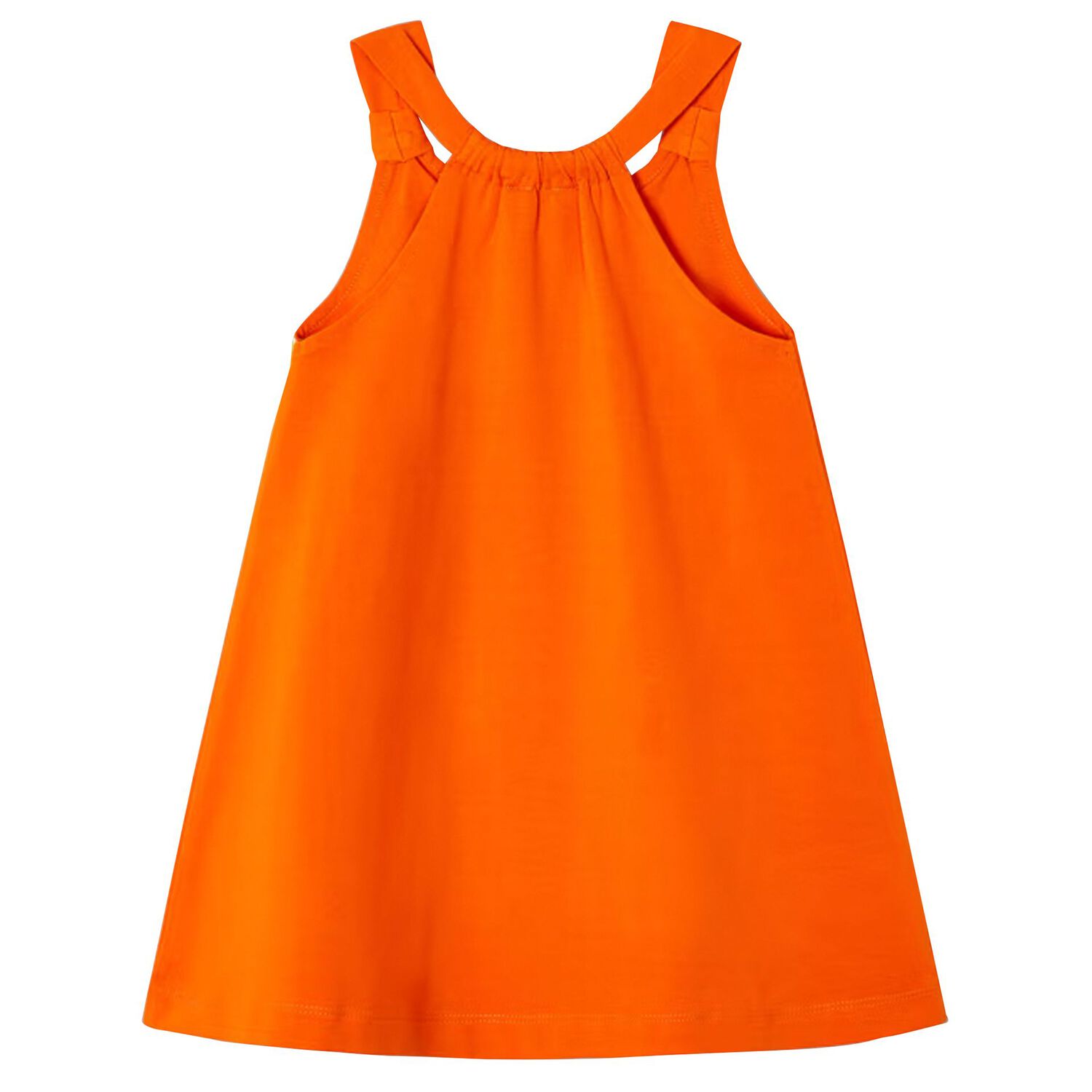 Girls Orange Dress, 2, hi-res