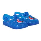 Younger Boys Blue Boat Jelly Shoes, 1, hi-res