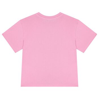 Girls Pink Logo T-Shirt