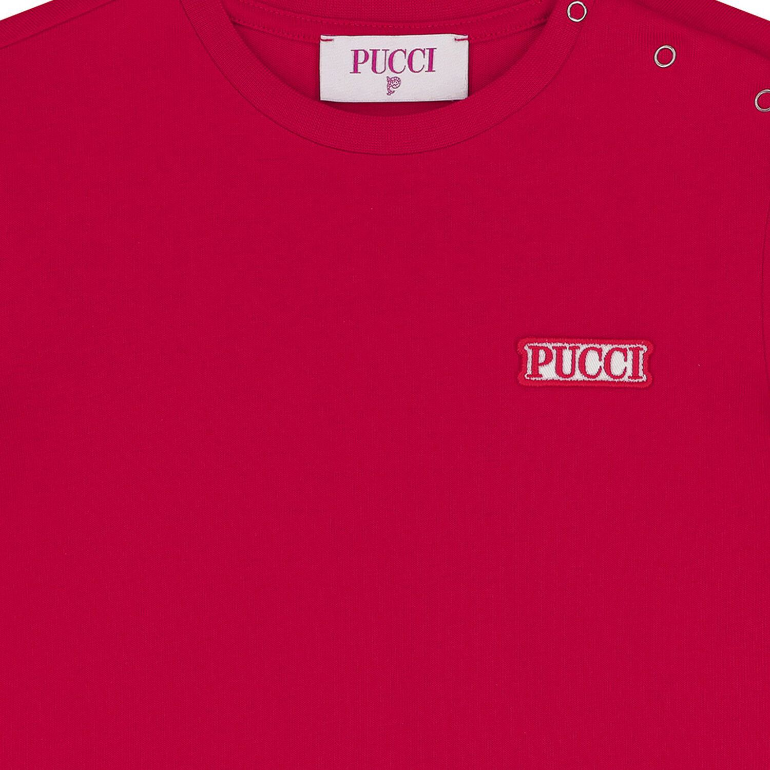 Younger Girls Red Logo Dress, 1, hi-res