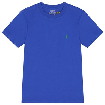 Boys Blue Logo T-Shirt