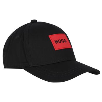 Boys Black Logo Cap
