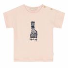 Baby Girls Pink & Navy T-Shirt Set , 1, hi-res