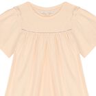 Girls Pink Logo Dress, 2, hi-res