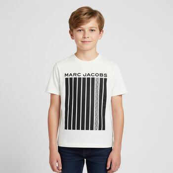 Boys Ivory Logo T-Shirt