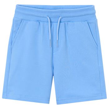 Boys Blue Logo Shorts