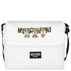 Ivory Teddy Bear Logo Baby Changing Bag, 1, hi-res