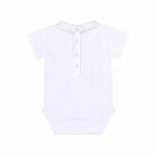 Baby Boy White Onesie, 1, hi-res