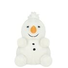 White Froyo Snowman Baby Soft Toy ( 18CM ), 1, hi-res