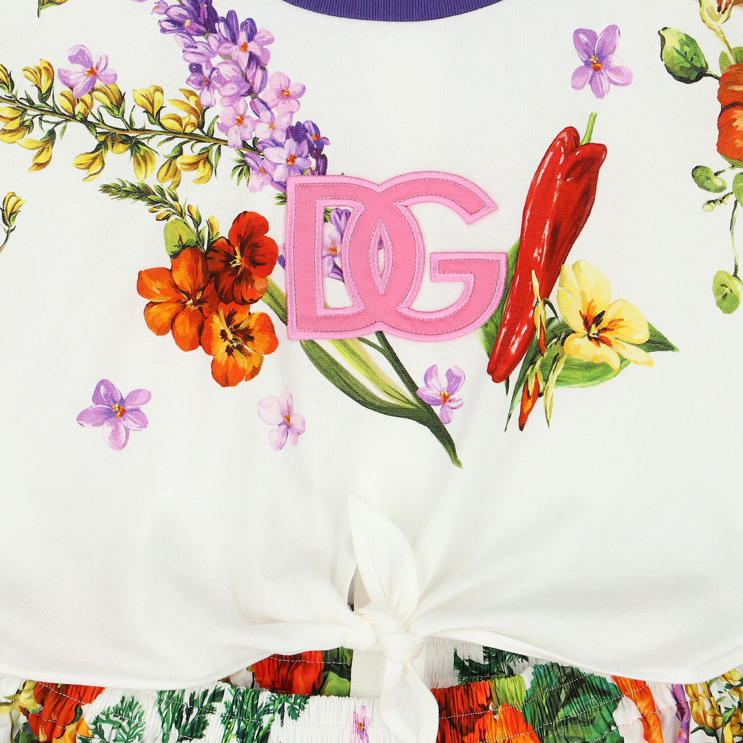 Girls White Farmer Dress, 1, hi-res image number null