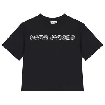 Boys Black Logo T-Shirt