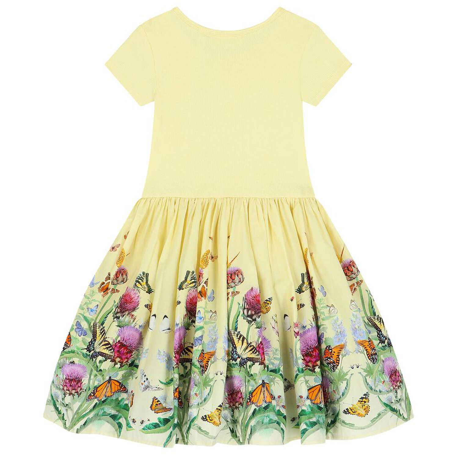 Girls Yellow Dress, 3, hi-res