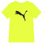 Boys Neon Yellow Logo T-Shirt, 1, hi-res