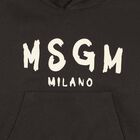 Brown Logo Hooded Top , 3, hi-res