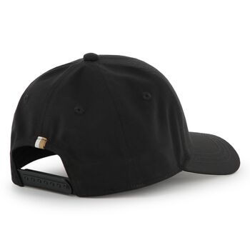 Boys Black Logo Cap