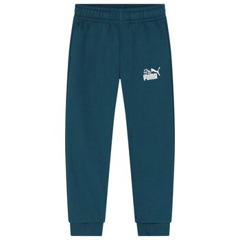 Boys Blue Logo Joggers