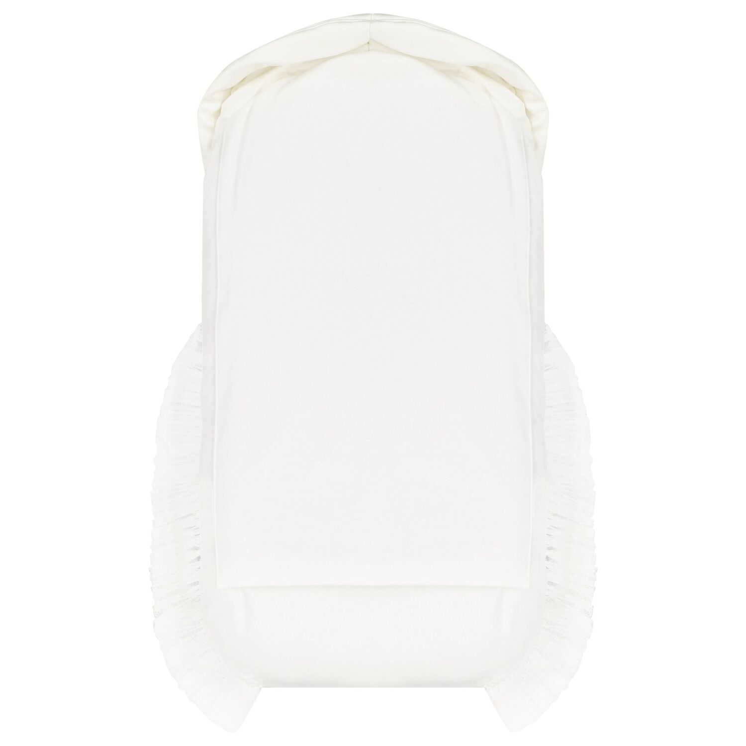 Crown Ruffled Tulle Baby Nest, 1, hi-res