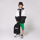 Black & White Logo Backpack, 1, hi-res