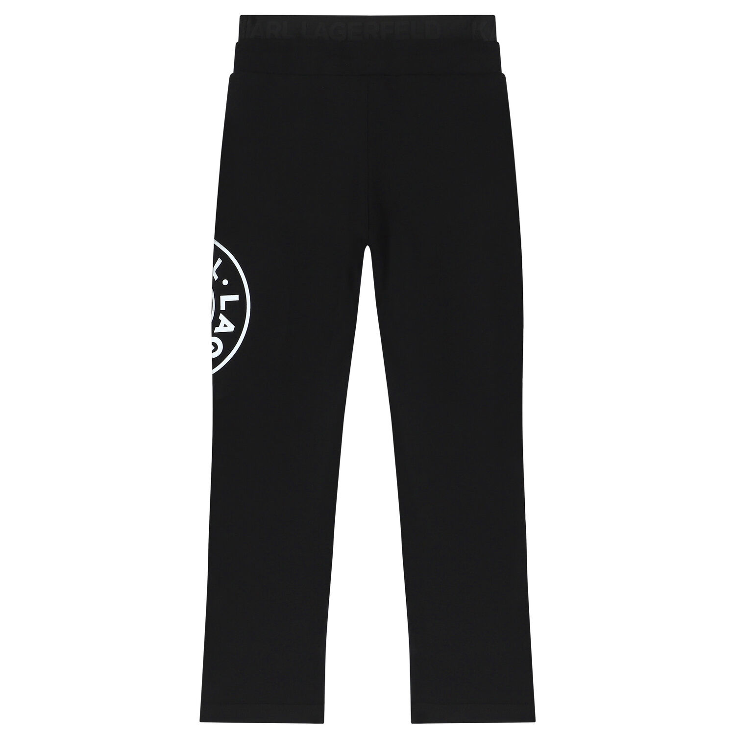 Girls Black Logo Joggers, 1, hi-res image number null