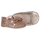 Baby Girls Rose Gold Pre Walker Shoes, 1, hi-res