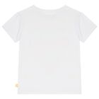 Girls White Sequin T-Shirt, 1, hi-res