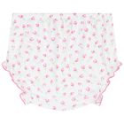 Baby Girls White Tulip Blossoms Dress Set, 1, hi-res