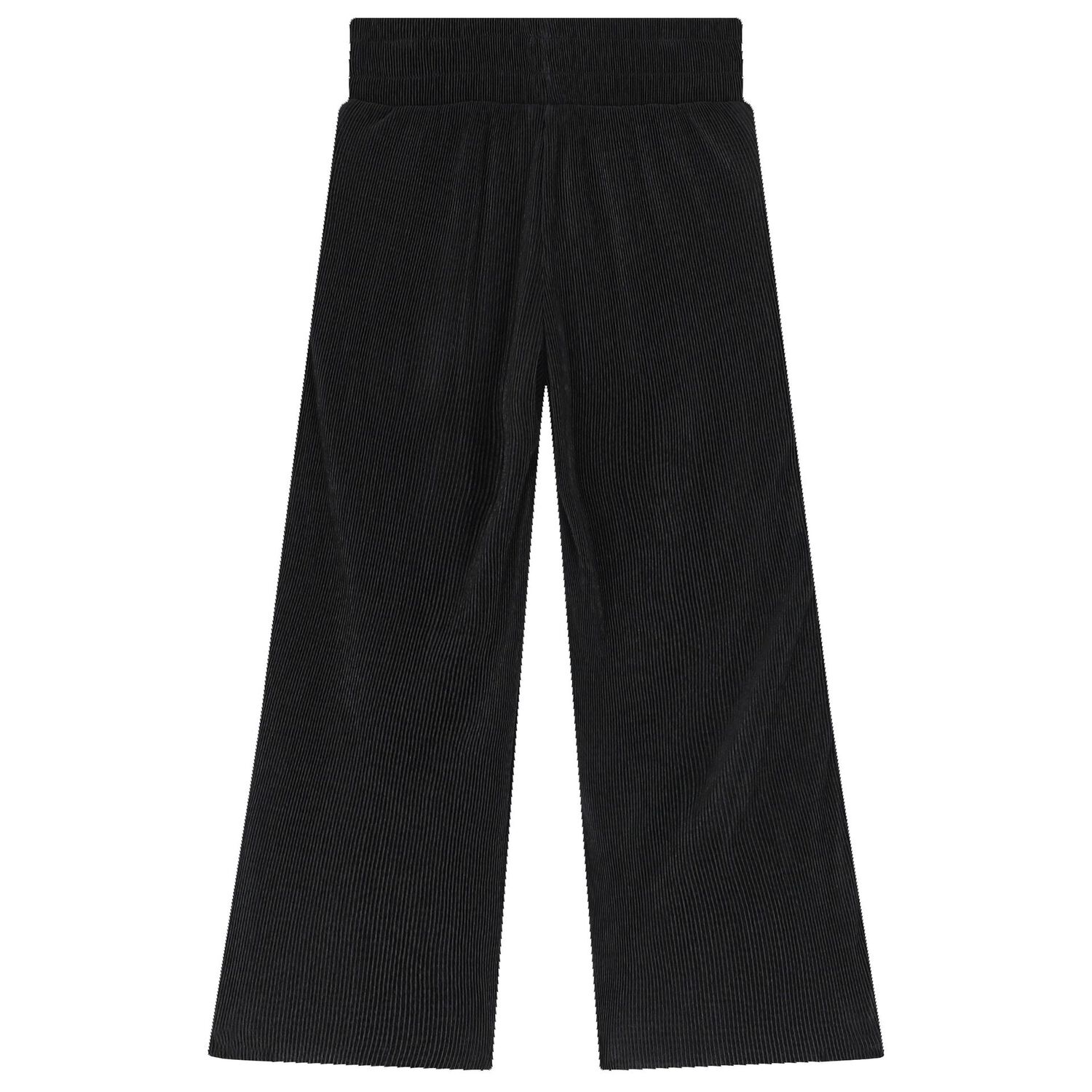 Girls Black Logo Trousers, 1, hi-res image number null